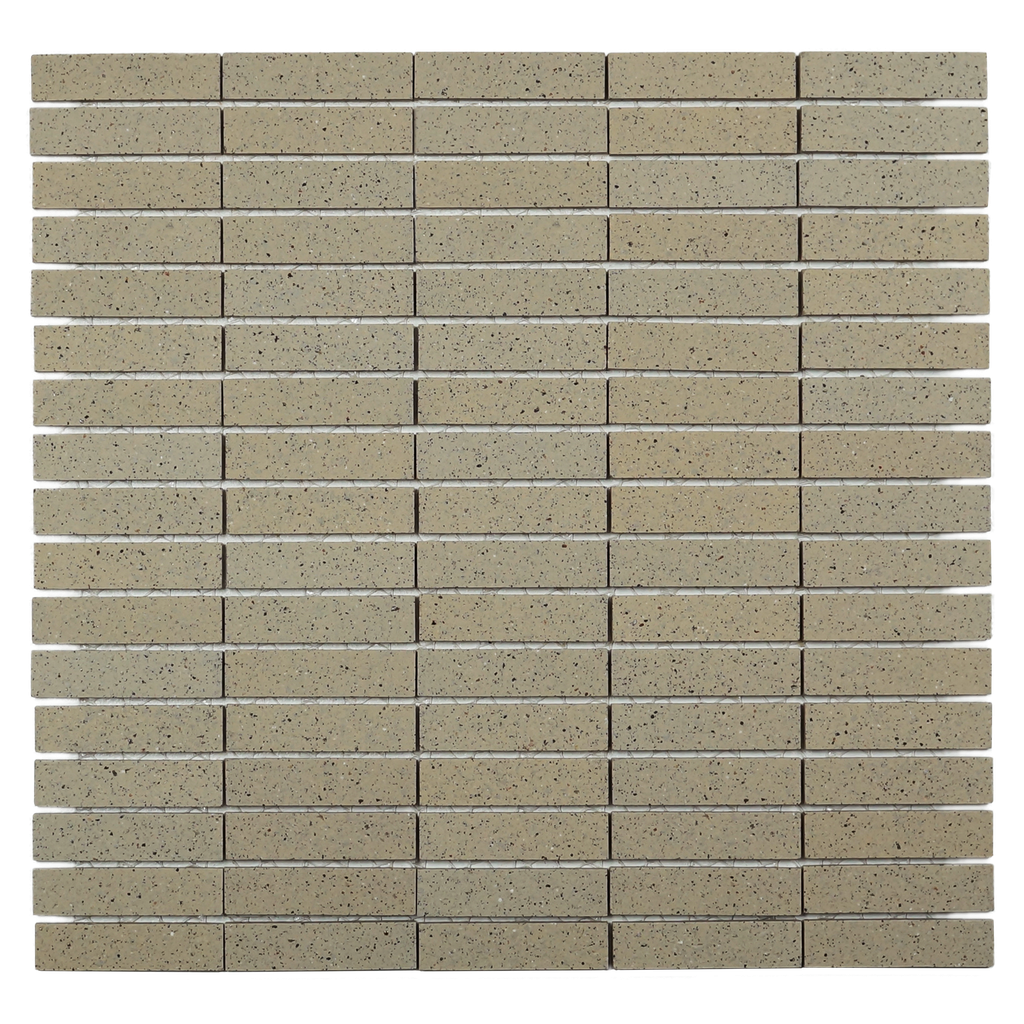 Rectangle pattern unglazed stoneware mosaic