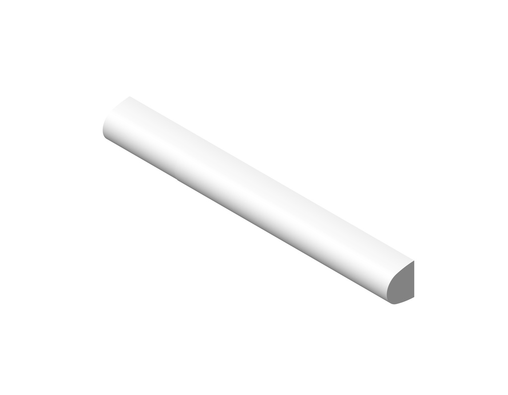 3/4" x 6" domed liner