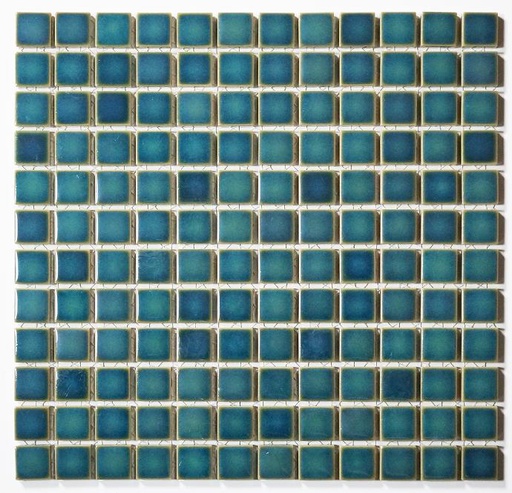 22mm glazed porcelain square mosaic